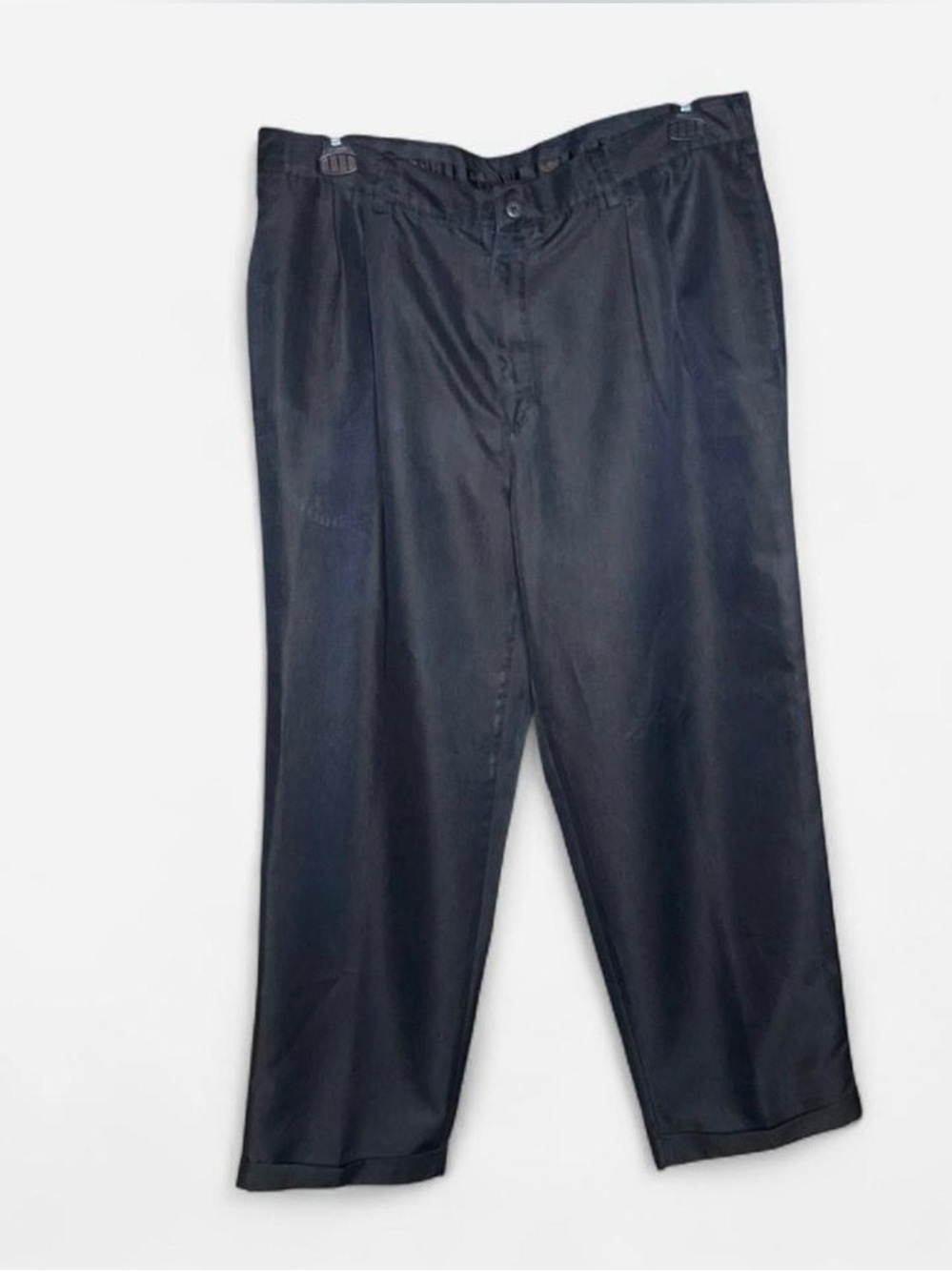Savane Men's Micro Fabric Sateen Dress Trousers 38X30